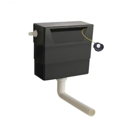 BLACK – Universal Access Dual Flush Concealed WC Cistern