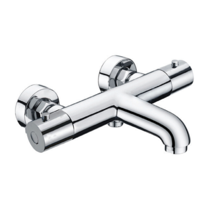 ROUND: Thermostatic Luxury Exposed Bath Shower Mixer -BT