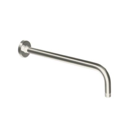 Round Shower Arm (400mm)- BRUSHED NICKEL - BT