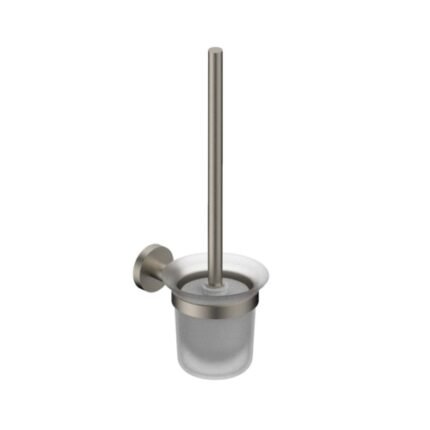 TREVISO- Toilet Brush & Holder- BRUSHED NICKEL - BT