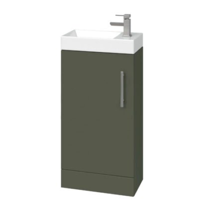 Products - Floor Standing (400mm) Vanity Unit – Matt Dark Grey -BT