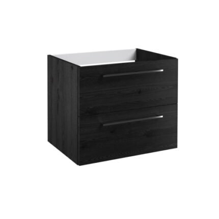 RADIANCE (600mm) Wall Hung Vanity Unit – Black Oak - BT