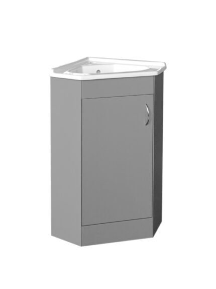Find a RetailerBlogsBrochureContact Us    Products - Floor Standing Corner (410mm) Vanity Unit – Matt Light Grey Home » Products » Floor Standing Corner (410mm) Vanity Unit – Matt Light Grey Floor Standing Corner (410mm) Vanity Unit – Matt Light Grey -  BT