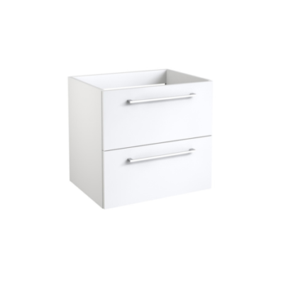 ROMA (500mm-2 Drawer) Wall Hung Vanity- Glossy White - BT