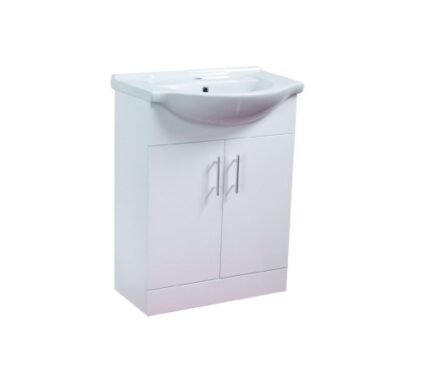 ALPHA (650mm-2 Door) Floor Standing Vanity with Basin - BT