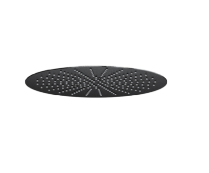 ROUND Ceiling Mounted (400mm) Overhead Shower- MATT BLACK -BT