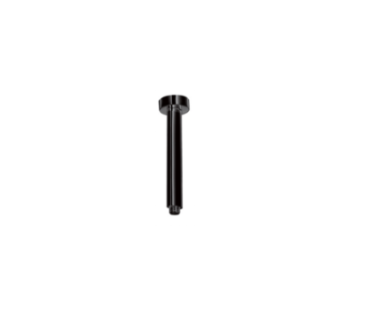 ROUND Ceiling Shower Arm (150mm)- MATT BLACK -BT