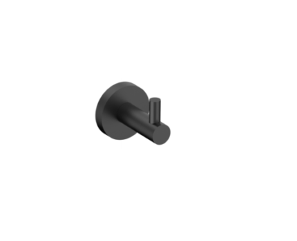 TREVISO Robe Hook- MATT BLACK -BT
