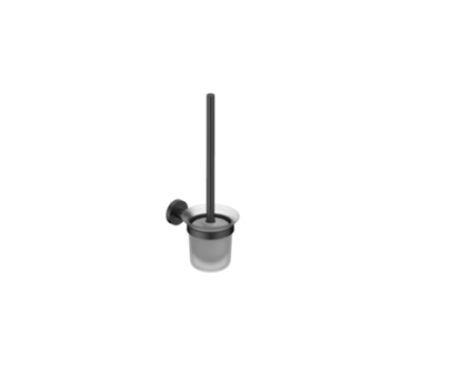 TREVISO Toilet Brush & Holder- MATT BLACK -BT