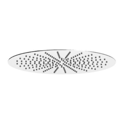 ROUND Ceiling Mounted (400mm) Overhead Shower- BRUSHED NICKEL - BT