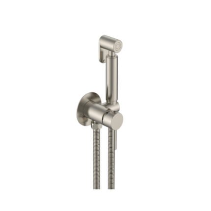 DOUCHE KIT (Round) Manual Mixer- BRUSHED NICKEL - BT