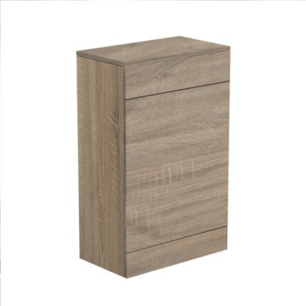 ROMA (500mm) WC Back to Wall Units – Grey Oak - BT