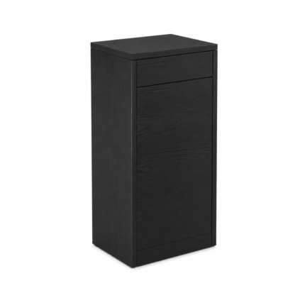 Black Oak Back to Wall WC Unit (W495 x D220 x H830mm)- BT