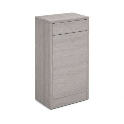 Grey Ash Back to Wall WC Unit (W495 x D220 x H830mm)-BT