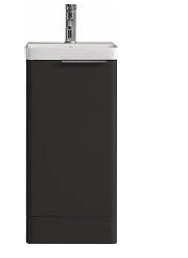400mm Wall Mounted Vanity Units & Basins Anthracite-BT