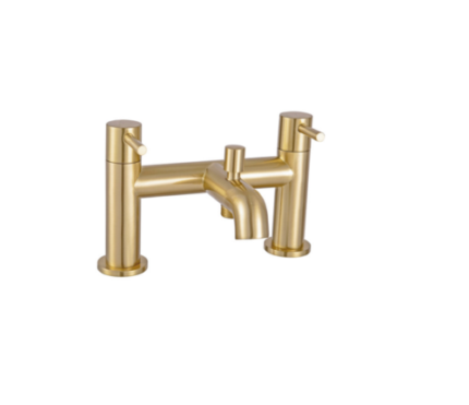 TREVISO Bath Filler (Deck Mounted)- BRUSHED GOLD - BT