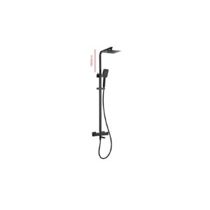 Voss Thermostatic Shower Mixer with Rigid Riser Kit – 3 Outlet (BT)