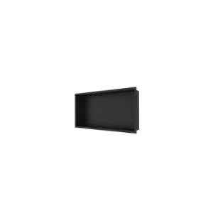 Matt Black Shower Floor Drain – 600 x 300mm (BT)
