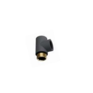 Anthracite Radiator T-Joint Connector (BT)