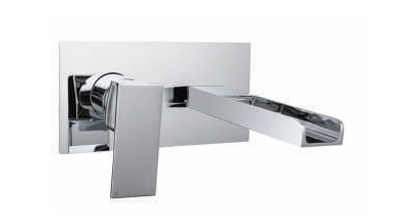 Wall Mounted Waterfall Basin Mixer Tap -BT