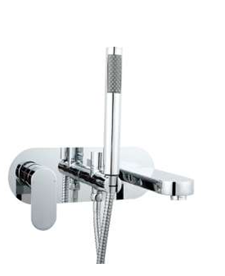 Ikon Wall Mounted Bath & Shower Mixer Kit - BT