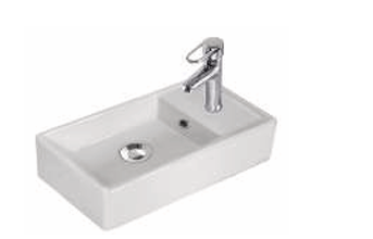 Wall-Hung Compact Basin CB107 (400 x 220 x 115mm)-BT