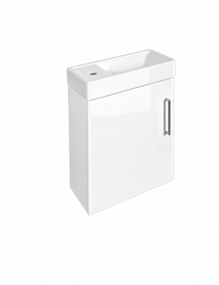 Wall Hung 400mm Vanity Unit with Countertop Basin-BT