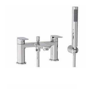 Kiel Wall Mounted Bath & Shower Mixer Kit - BT