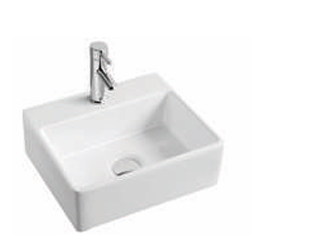 SQB702 Compact Wall-Hung Basin (335 x 290 x 115mm)-BT