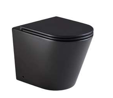Back to Wall WC Pan with Soft-Close UF Seat (W375 x D540 x H400mm)-BT