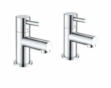 Lyon LY11 Modern Cloakroom Mini Basin Mixer Tap - Chrome-BT
