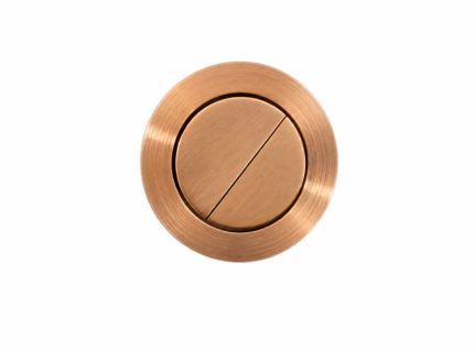 Brushed Rose Gold Cistern Push Button Accent-BT