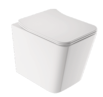 Wall Hung WC Pan with Soft-Close UF Seat (W355 x D520 x H345mm)-BT