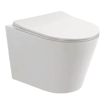 Wall Hung WC Pan with Soft-Close UF Seat (W365 x D520 x H360mm)-BT