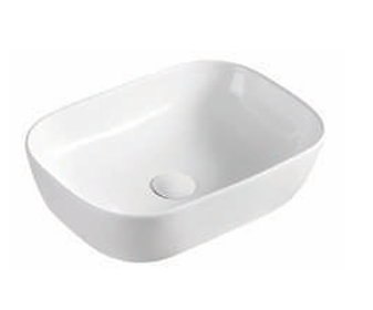 Slim Rectangular Countertop Washbasin 455 x 325mm-BT