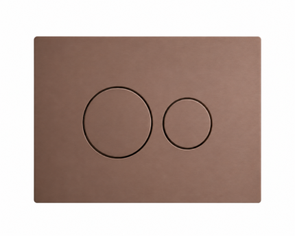2001-BRG Modern Brushed Rose Gold Dual Flush Actuation Plate-BT