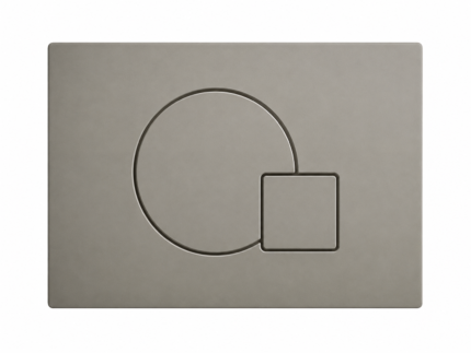 5001-CH Modern Chrome Dual Flush Actuation Plate-BT