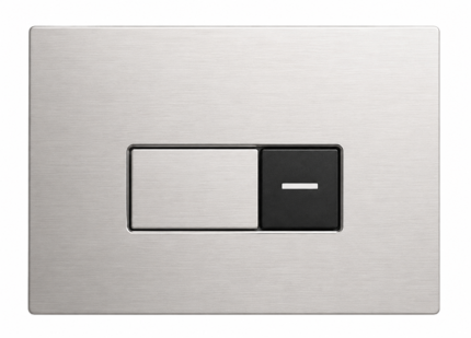 6001S-BN Touchless Sensor Dual Flush Plate – Brushed Nickel-BT
