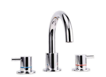 MR160 Marino 3-Hole Deck Mounted Basin Mixer -BT