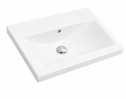 Alta 810mm No Tap Hole Ceramic Wash Basin- BT
