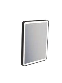 Framed Mirror – Matte Black (700 x 500mm)-BT