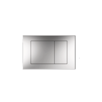 5003-CH Modern Chrome Dual Flush Actuation Plate-BT